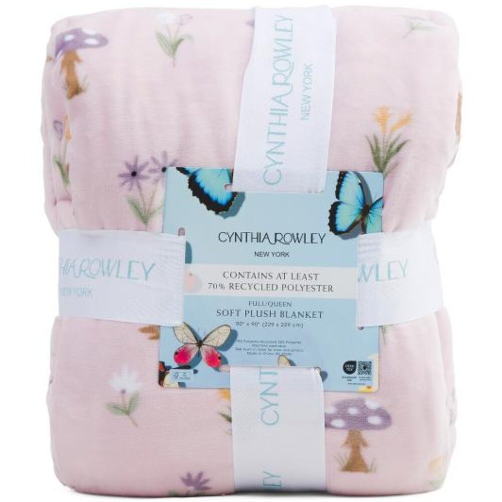 CYNTHIA ROWLEY Dainty Bunnies Blanket